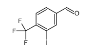 3-Iodo-4-(trifluoromethyl)benzaldehyde Structure