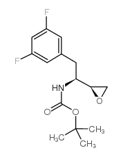 erythro-N-Boc-L-3,5-difluorophenylalanine epoxide structure