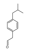 2-[4-(2-methylpropyl)phenyl]acetaldehyde结构式