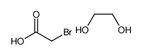 Ethylene glycol bromoacetate Structure