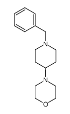 N-苄基-4-(4-吗啉基)哌啶结构式