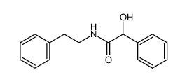 N-(2-phenylethyl)-2-hydroxy-2-phenylethanamide Structure