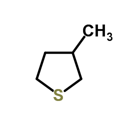 3-Methyltetrahydrothiophene Structure