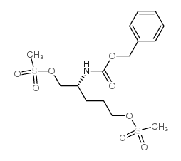 [(1R)-4-[(甲基磺酰基)氧基]-1-[[(甲基磺酰基)氧基]甲基]丁基]氨基甲酸苯基甲酯图片