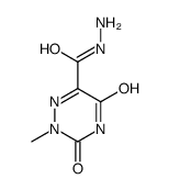 2-methyl-3,5-dioxo-1,2,4-triazine-6-carbohydrazide Structure