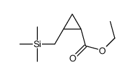 ethyl (1R,2S)-2-(trimethylsilylmethyl)cyclopropane-1-carboxylate Structure