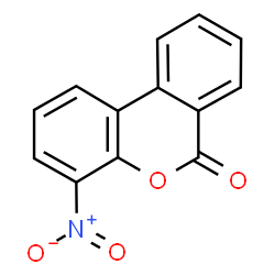 4-Nitro-6H-dibenzo(b,d)pyran-6-one Structure