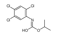 Isopropyl (2,4,5-trichlorophenyl)carbamate Structure