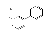 2-甲氧基-4-苯基吡啶结构式