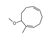 9-methoxy-1-methylcyclonona-1,5-diene Structure