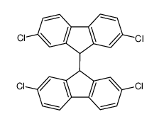 2,2',7,7'-tetrachloro-9-fluorenyl dimer结构式