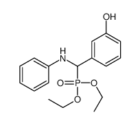 3-[anilino(diethoxyphosphoryl)methyl]phenol结构式