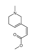 (Z)-3-(1-Methyl-1,2,5,6-tetrahydro-pyridin-3-yl)-acrylic acid methyl ester结构式