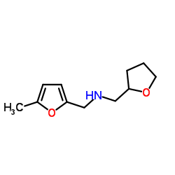 (5-METHYL-FURAN-2-YLMETHYL)-(TETRAHYDRO-FURAN-2-YLMETHYL)-AMINE结构式