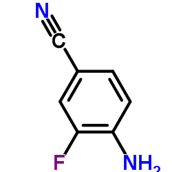 3-Fluoro-4-aminobenzonitrile Structure