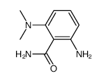 2-amino-6-dimethylaminobenzamide结构式