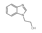 2-(1H-苯并咪唑-1-基)乙醇结构式