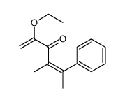 2-ethoxy-4-methyl-5-phenylhexa-1,4-dien-3-one结构式