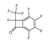 perfluoro(2-methylbenzocyclobuten-1-one)结构式