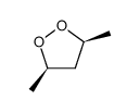 (3R,5S)-3,5-dimethyl-1,2-dioxolane Structure