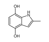 1H-Indole-4,7-diol,2-methyl-(9CI) Structure