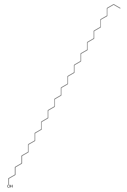 1-Tritriacontanol structure