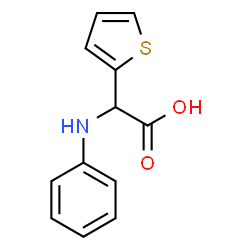 PHENYLAMINO-THIOPHEN-2-YL-ACETIC ACID结构式