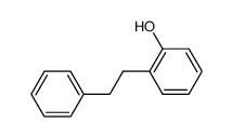 2-(2-phenylethyl)phenol Structure