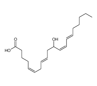 11-hydroxy-5,8,12,14-eicosatetraenoic acid structure