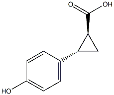 (1S,2S)-rel-2-(4-hydroxyphenyl)cyclopropane-1-carboxylic acid picture