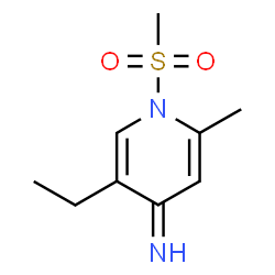 4(1H)-Pyridinimine,5-ethyl-2-methyl-1-(methylsulfonyl)-(9CI) structure