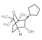 (1R,4R,5R,6S)-1,8,8-trimethyl-6-pyrrolidin-1-yl-7-oxabicyclo[2.2.2]octan-5-ol Structure