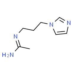 Ethanimidamide, N-[3-(1H-imidazol-1-yl)propyl]- (9CI)结构式