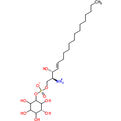 D-erythro-sphingosyl phosphoinositol Structure