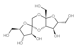 DIFRUCTOSE ANHYDRIDE III Structure