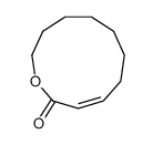 1-oxacycloundec-3-en-2-one Structure