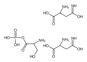 L-asparagine, compound with L-seryl dihydrogen phosphate (2:1) picture