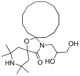 7-Oxa-3,20-diazadispiro5.1.11.2heneicosan-21-one, 20-(2,3-dihydroxypropyl)-2,2,4,4-tetramethyl- picture