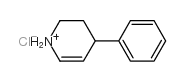 1,2,3,4-tetrahydro-4-phenylpyridinium chloride结构式