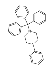 1-(2-pyridyl)-4-tritylpiperazine Structure