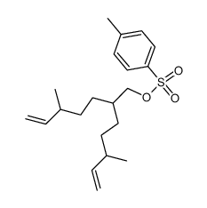 5-methyl-2-(3-methyl-4-pentenyl)-6-heptenyl tosylate Structure