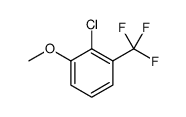 2-CHLORO-3-(TRIFLUOROMETHYL)ANISOLE结构式