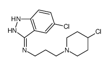 5-chloro-N-[3-(4-chloropiperidin-1-yl)propyl]-1H-indazol-3-amine Structure