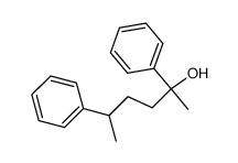 2,5-diphenylhexan-2-ol结构式