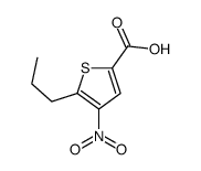 4-nitro-5-propylthiophene-2-carboxylic acid Structure