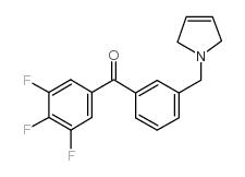 3'-(3-PYRROLINOMETHYL)-3,4,5-TRIFLUOROBENZOPHENONE picture