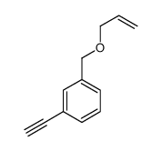 1-ethynyl-3-(prop-2-enoxymethyl)benzene结构式