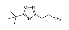 2-(5-tert-butyl-1,2,4-oxadiazol-3-yl)ethanamine Structure