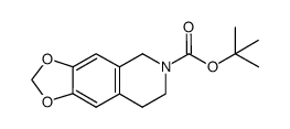 tert-butyl 7,8-dihydro[1,3]dioxolo[4,5-g]isoquinoline-6(5H)-carboxylate Structure