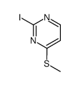 2-iodo-4-methylsufanyl-pyrimidine Structure